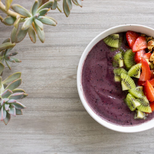 Morning Energy Boost: Vegan Protein Acaí Bowl