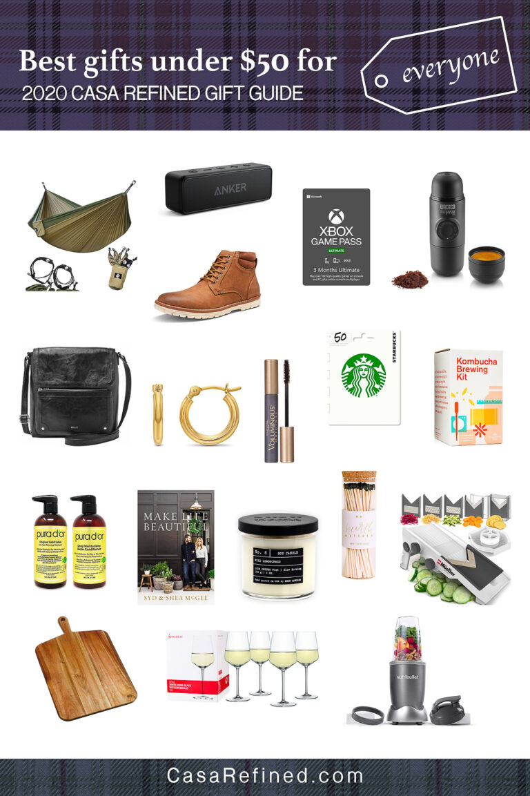 2020 Casa Refined Holiday Gift Guide: Gifts Under $50 Anyone Will Love ...