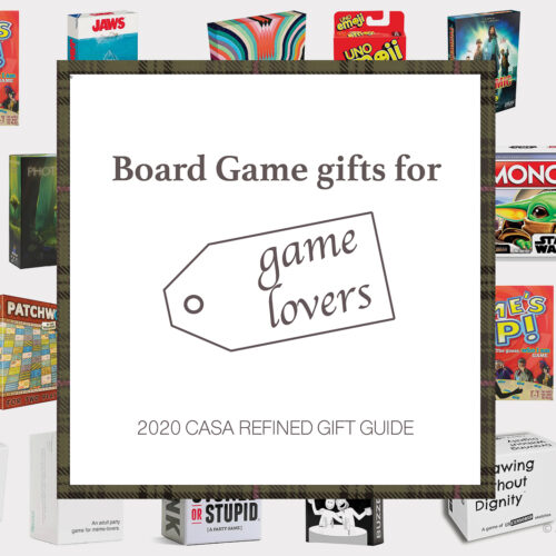 2020 Casa Refined Holiday Gift Guide: The Greatest Board Games To Gift and Play