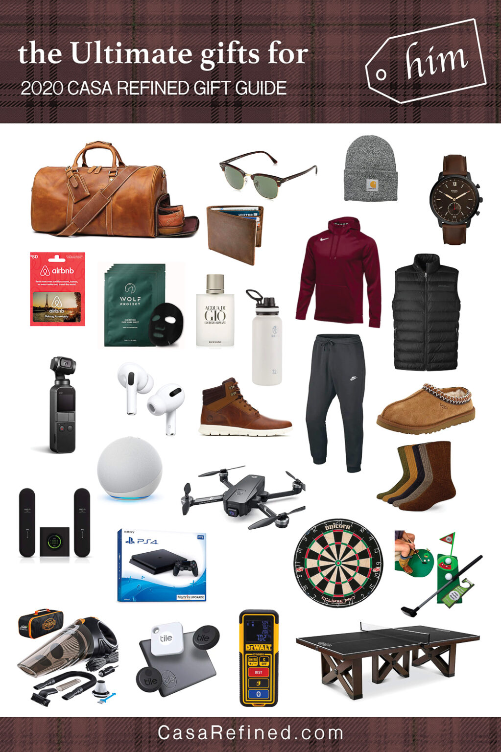 2020 Casa Refined Holiday Gift Guide: Ultimate Gifts For Him - Casa Refined