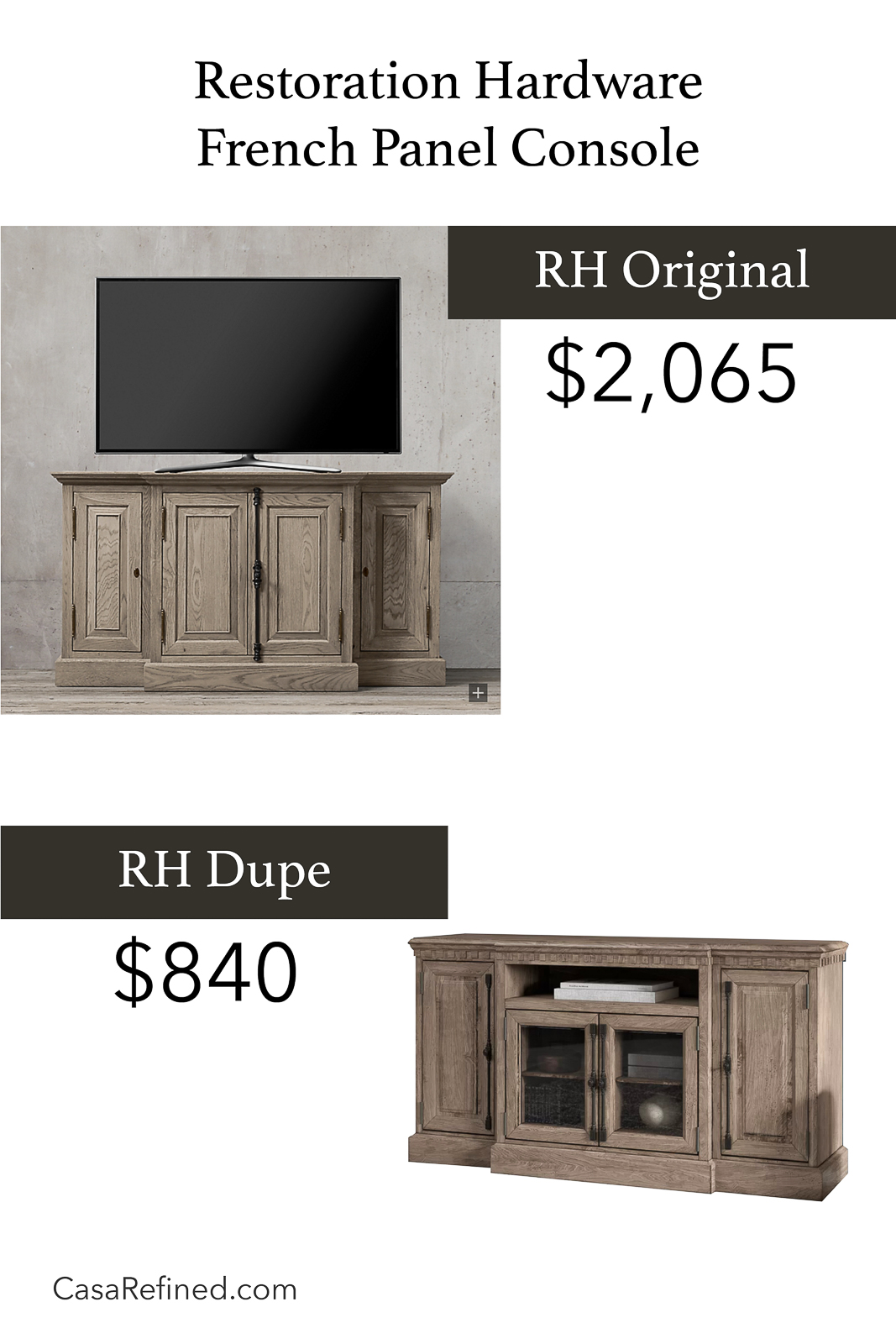 Restoration Hardware Dupes from  - Red Soles and Red Wine