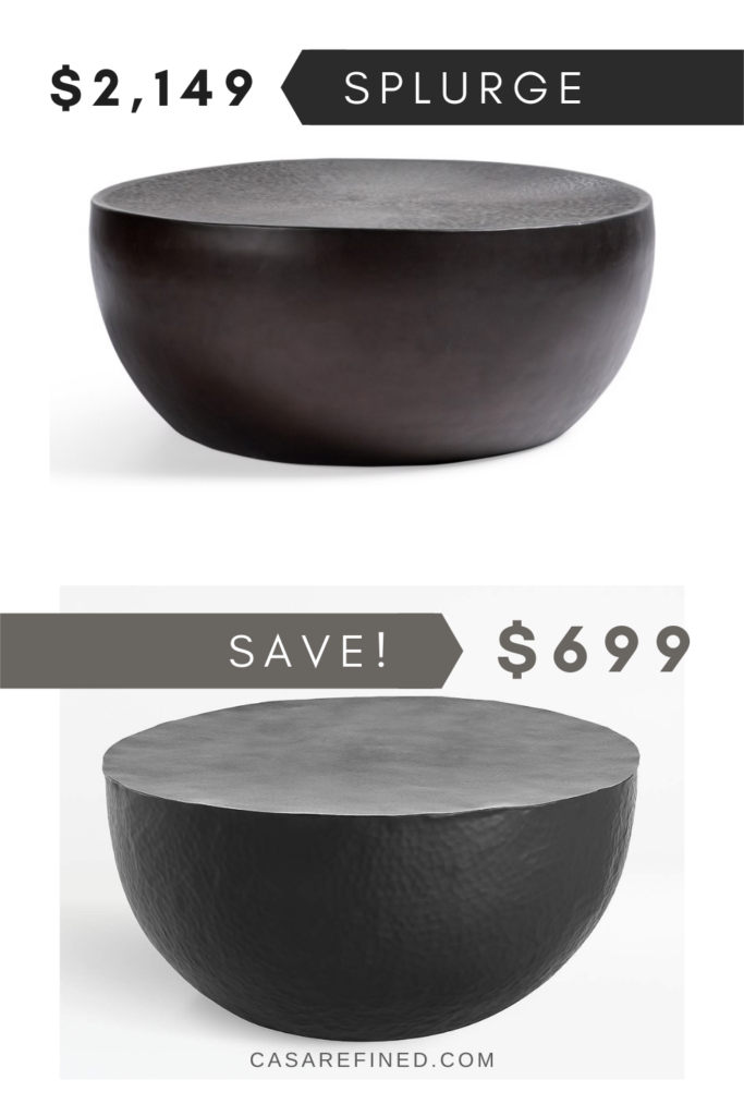 Home Dupes: Round Coffee Table Dupes For All Budgets - Casa Refined