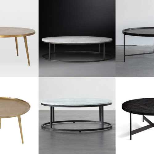 Home Dupes: Round Coffee Table Dupes For All Budgets