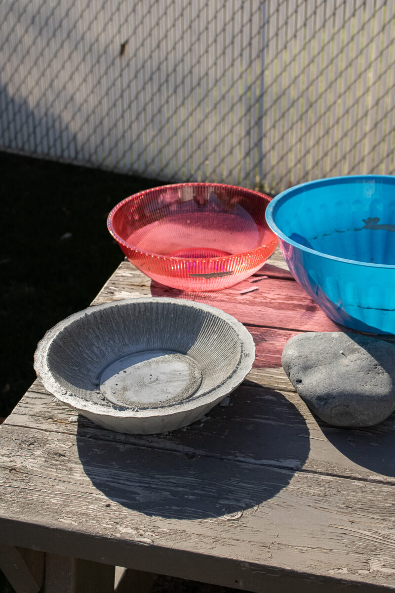 DIY Aged Ruffled Bowl Using Cement (Full Video Tutorial) - Casa Refined