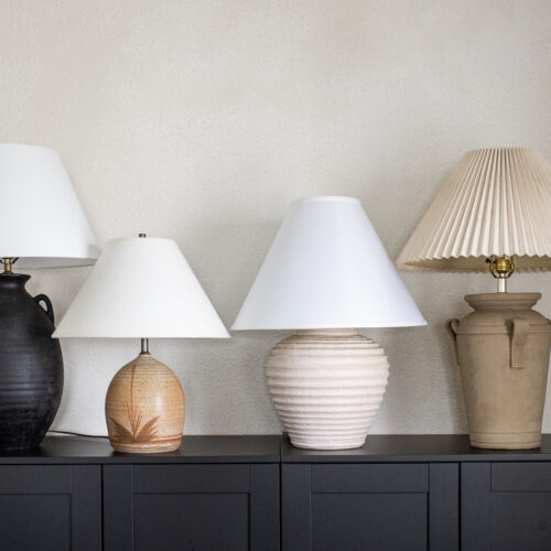 pottery table lamps