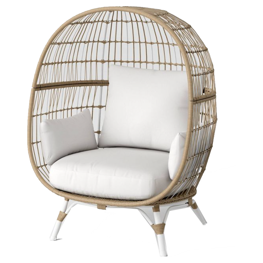 outdoor egg chair with legs lowe's