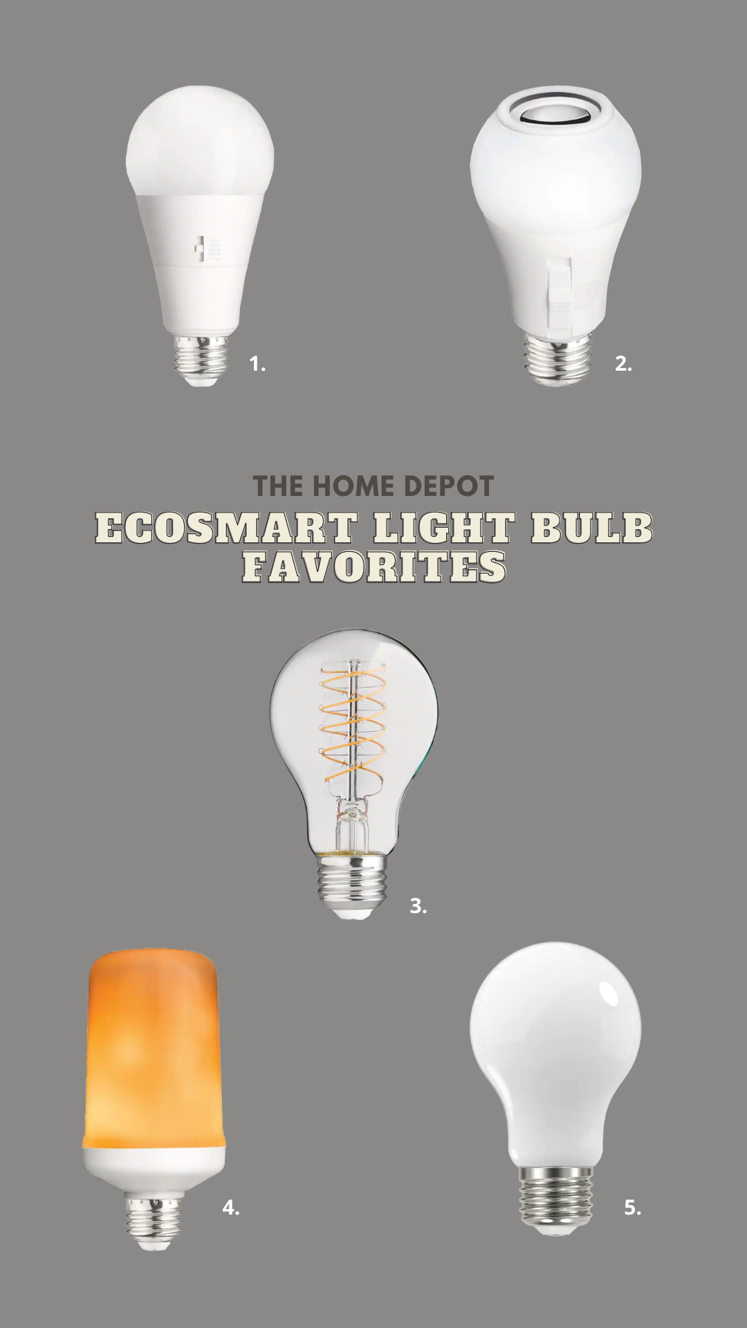 best light bulbs for living room