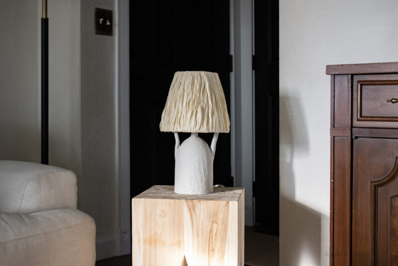 rattan lamp