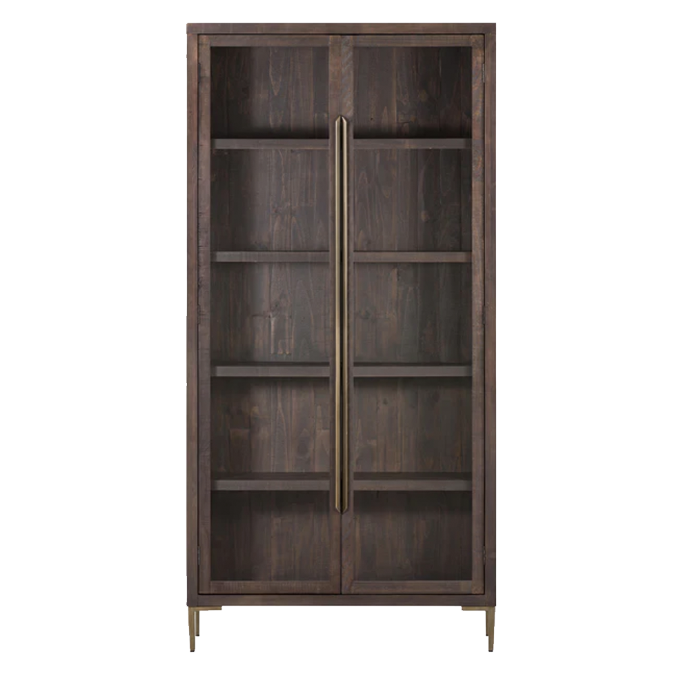 tall entry cabinet with doors