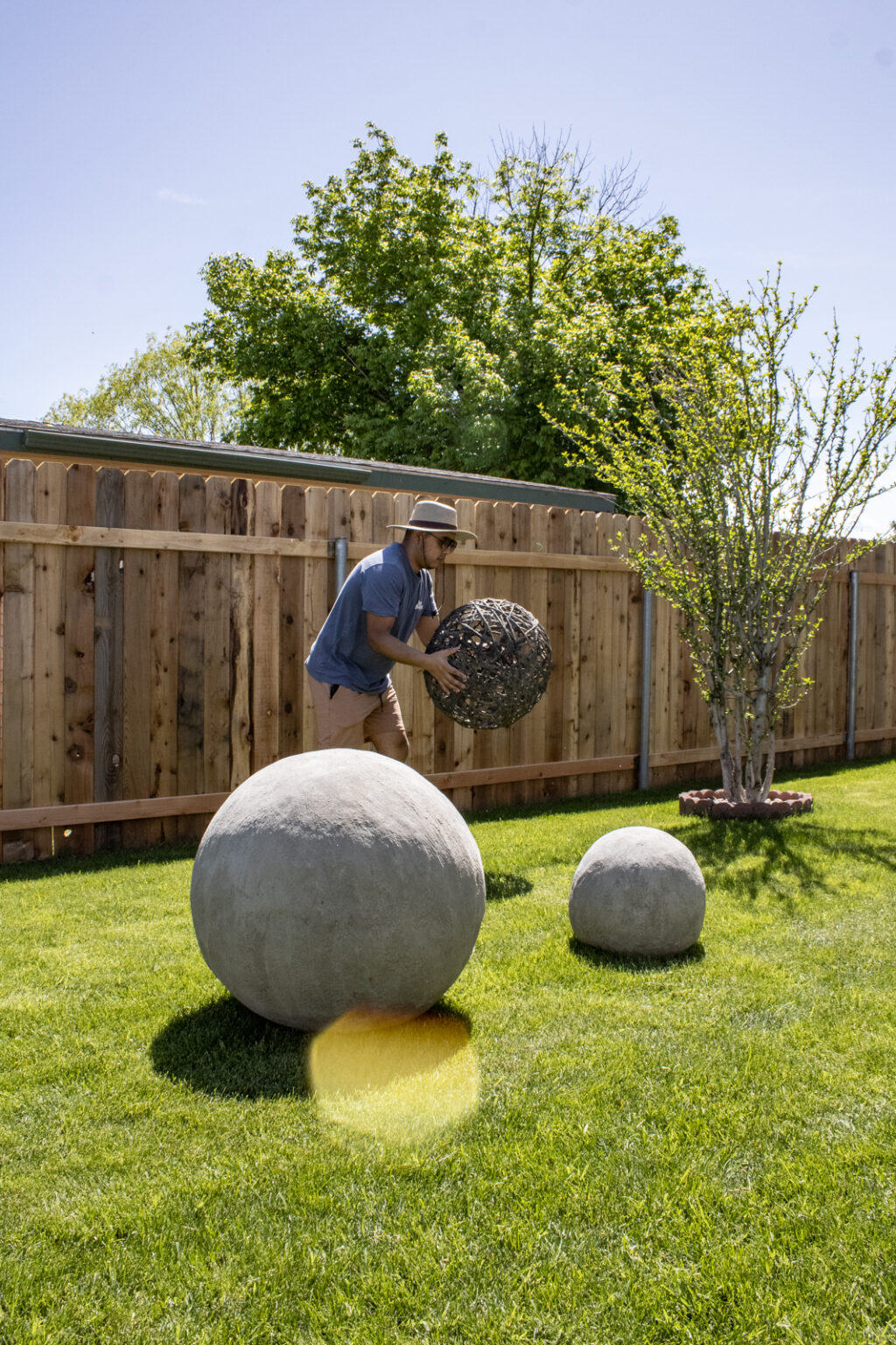 DIY Large Outdoor Spheres You Need To Know About - Casa Refined