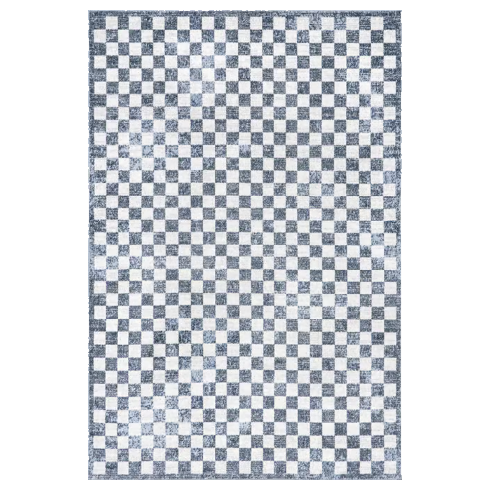 checkered area rug for sale