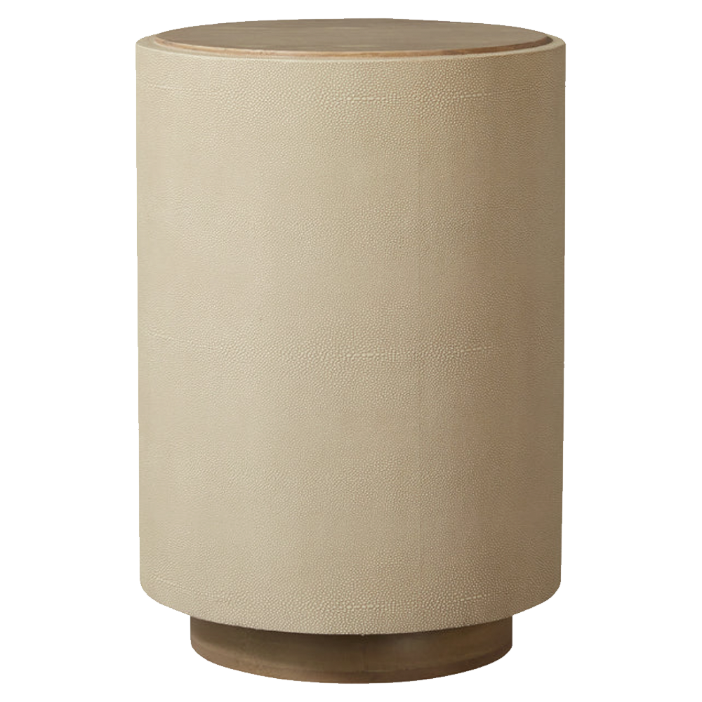 drum accent side tables