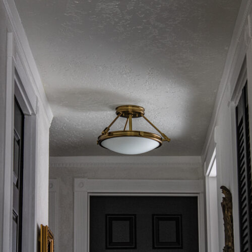 brass ceiling lights