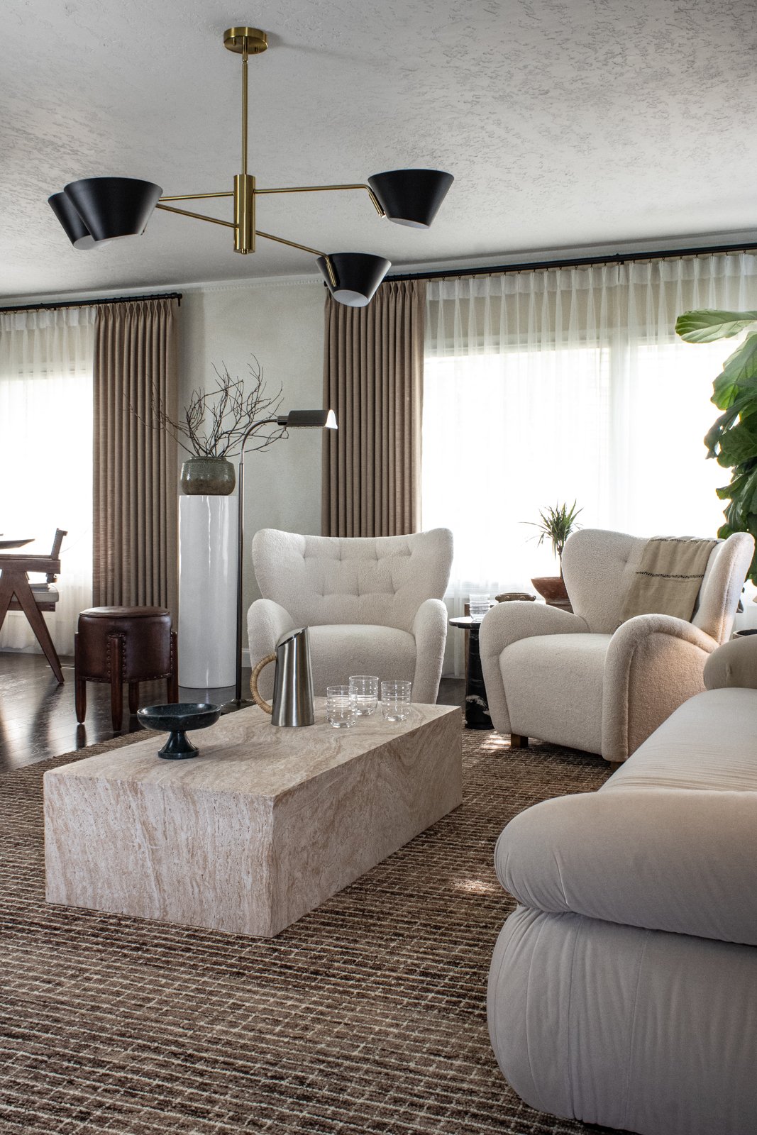 neutral living room decor Cozy neutral living room