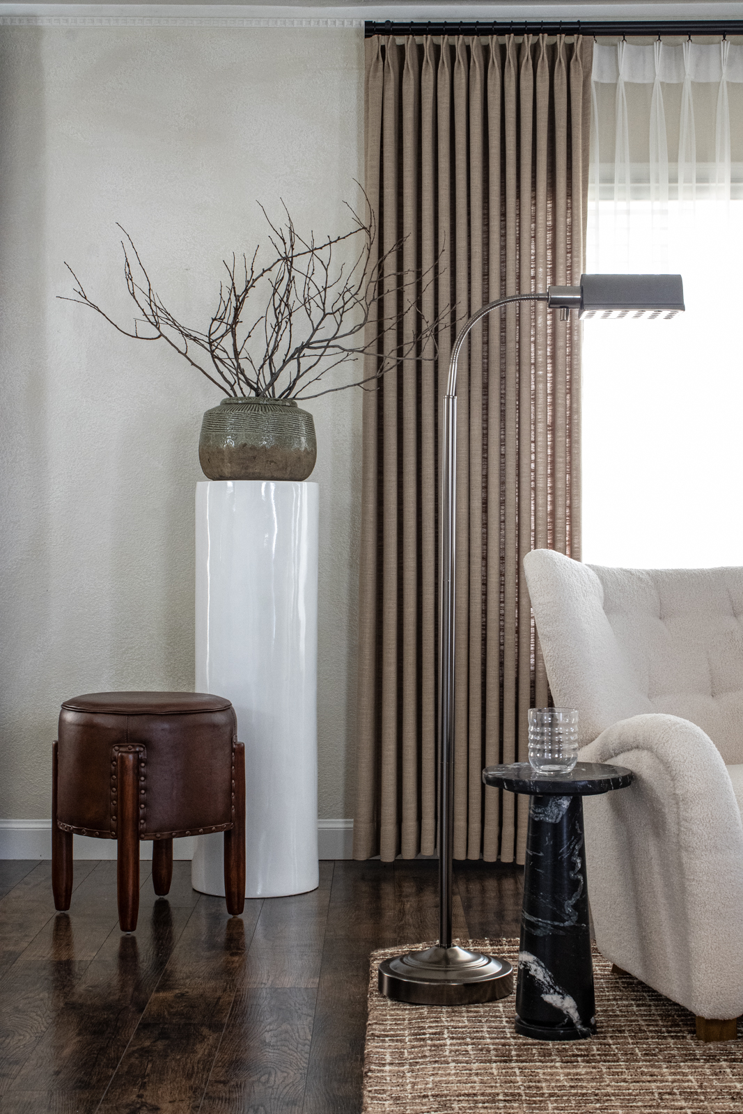neutral living room decor Minimalist neutral living room